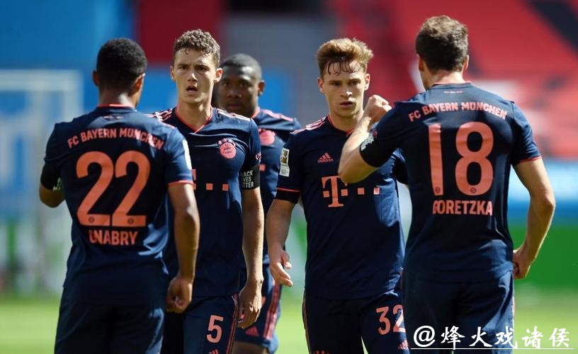 德甲-莱万科曼破门穆勒2助攻 拜仁4-2勒沃库森